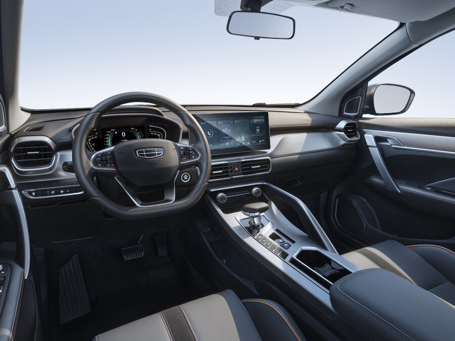 Geely Coolray Рестайлинг Интерьер